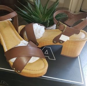 Platform Clog Sandal